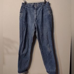 1980's Hunter's Glen jean, 29/29.5" Vintage high waist straight leg